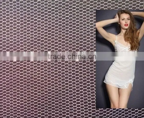 UPF Water-resistant Net Mesh Wedding Dress Fabric photo-2