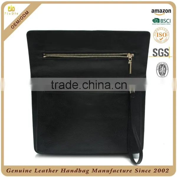 CSS1438-001 New Arrival Women Waist Bag Cow Leather Clutch Bag 2016 photo-5