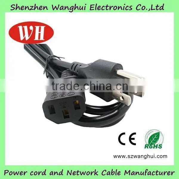 American / Canada AC Power Cord 3 Pins ac Power Cord photo-5