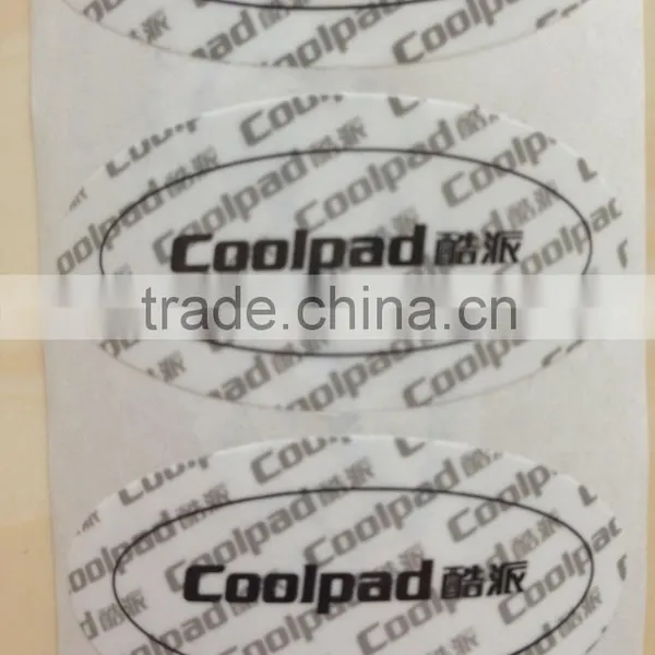 Custom Self Adhesive Transparent PET Printing Label photo-5