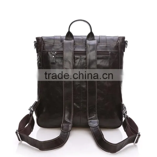 100% Genuine Cowhide Leather Men Leather Bag photo-3