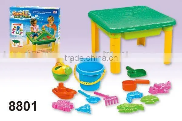 2015 Main Product Line Beach Toy Sand & Water Table With 15pcs Of Accessories Sandbox photo-2