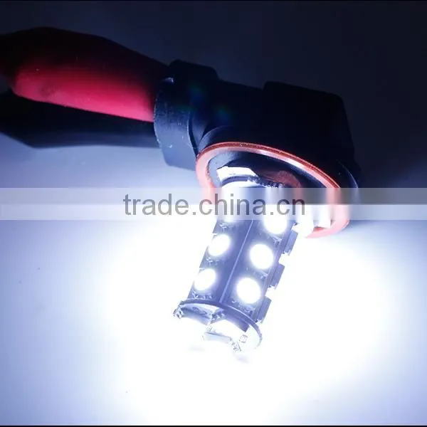 Good Quality H11 Fog Lamp Car Lights P13W H8 Fog Bulb 5050 18 SMD LED Car Accessories photo-5