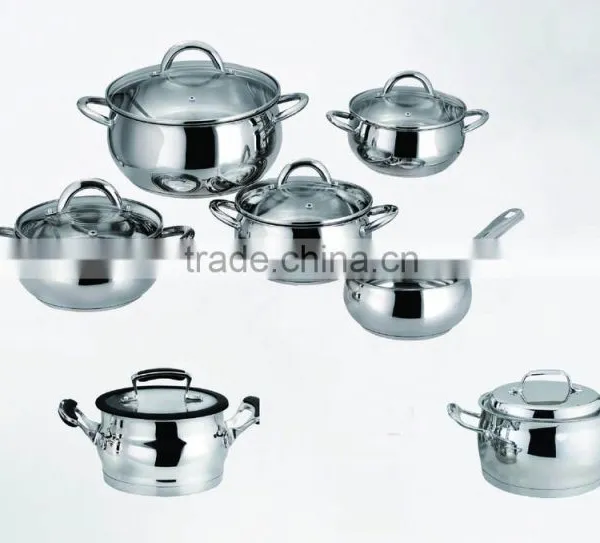 Stainless Steel Kitchen Pot and Pan Sets photo-5