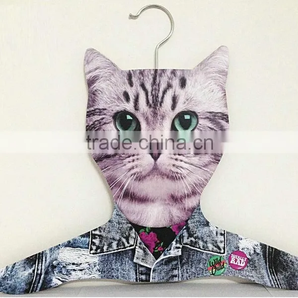 Innovative Creative Animal Clothes Hanger OEM Cartoon Animal Plastic Baby Clothes Hanger photo-3