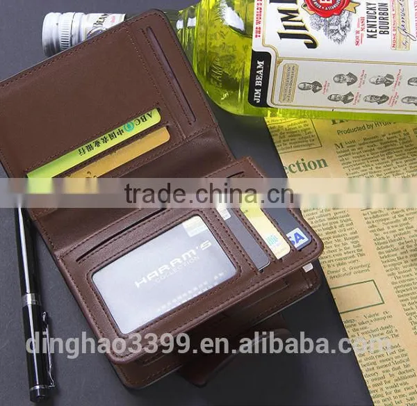 Factory Cheap Price Wallet Folding Retro Wallet Portable Multifunction Wallet photo-6