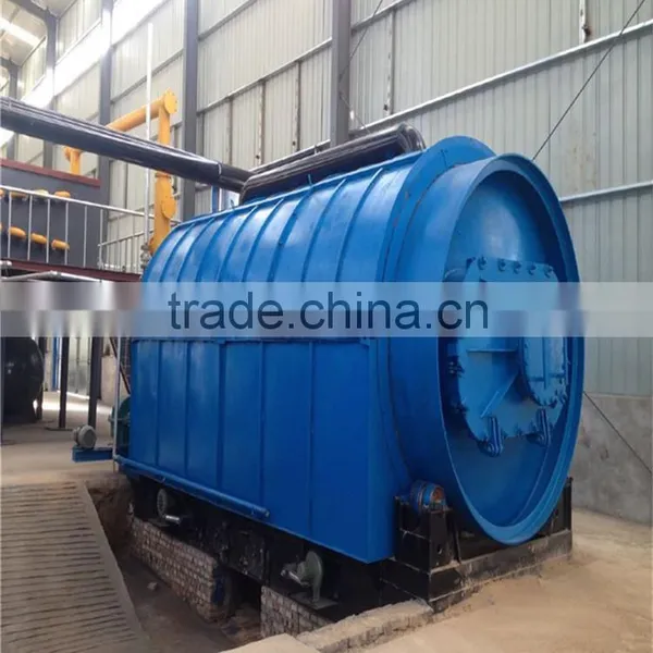 High Oil Rate Waste Tyre to Oil Pyrolysis Plant With CE and ISO photo-2
