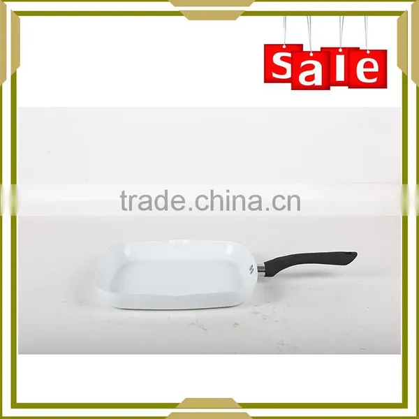 Colorful Pressed Non Stick Metallic Paint Aluminium Grill Pan Supplier's Choice photo-3