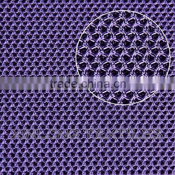 D020 100%polyester Sandwich Mesh Fabric and Textile photo-4