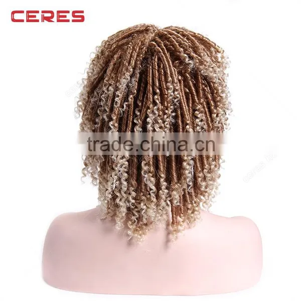 New Development Elastic Cap Top Grade Free Catalogs Synthetic Fiber Dreadlocks Wig photo-4