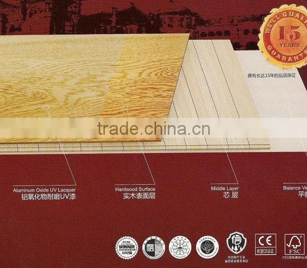 Three Layer Engineered Wood Flooring photo-6