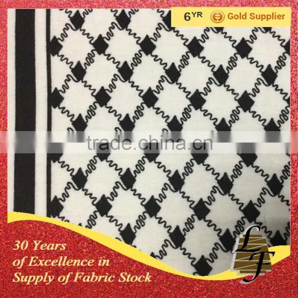 Stock Woven Cotton Rayon Printed Fabric Wholesale photo-2