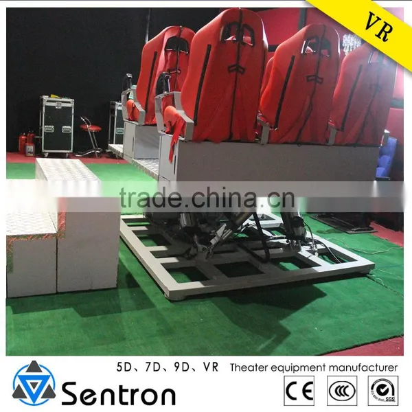 2016 Spring Canton Fair Hot Sale Commercial Use 6 Dof Electric 6 Seats 9d vr Cinema --SCH-VR6 photo-5