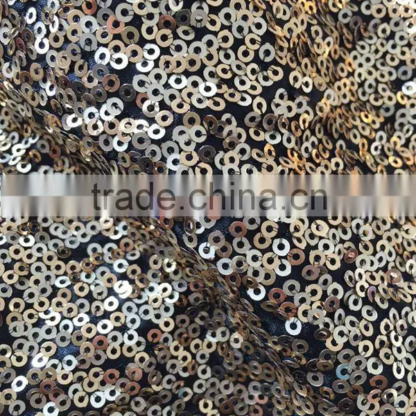 Embroidery Fabric or Gold Sequin or Silver Sequin Fabric photo-4
