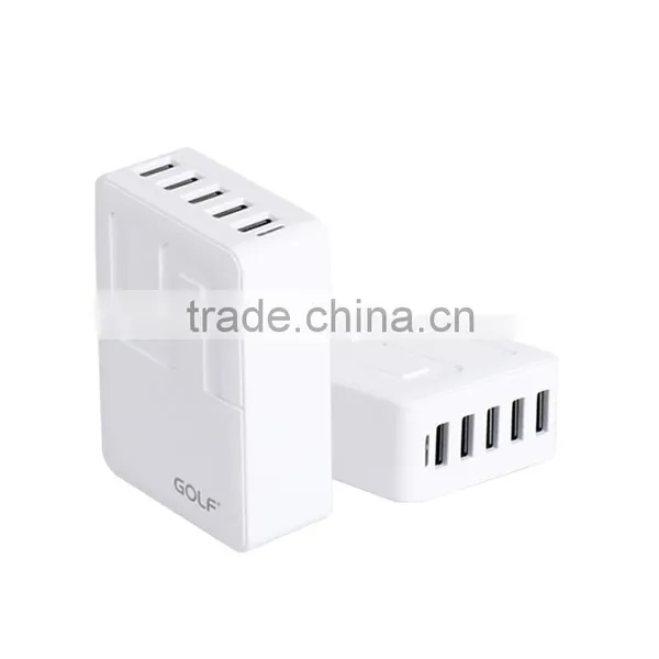 5V Micro Usb Charger, Quick Charge 2.0 Usb Power Charger Adapter, 5 Port Usb Mobile Phone Charger photo-3