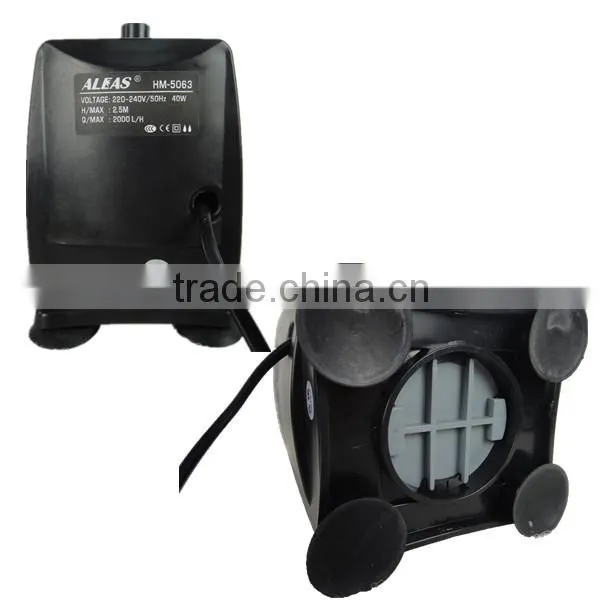 HM-2101 Aquarium Water Filter Electric Fountain Pond Submersible Mini Pump photo-3