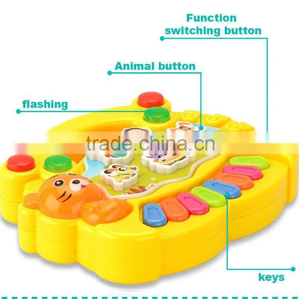 2015 Very Cheap Battery Operated Toy Cartoon Keyboard Music Instrument photo-4