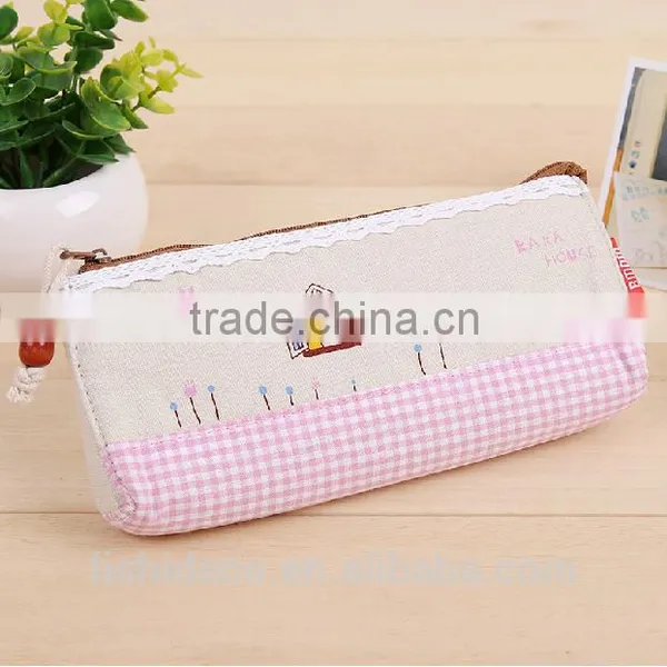 High School Canvas Pencil Case photo-2