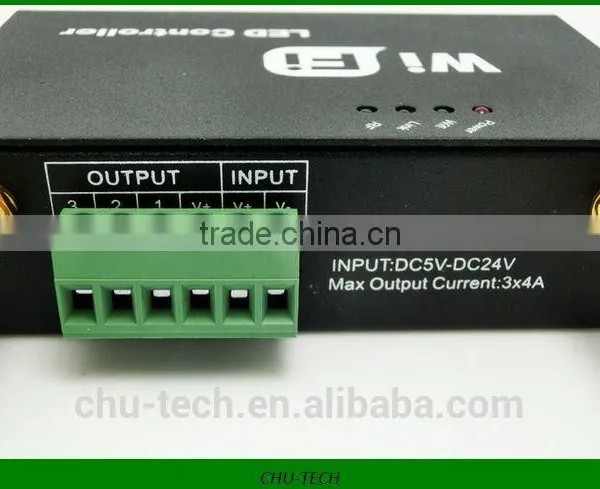 RGB Strip Controller for Android or IOS System Mobil Phone DC5-24V RF WiFi LED Controller photo-3