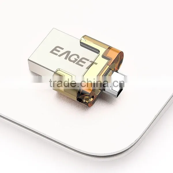 Dual USB Otg Usb Flash Drive Smartphone USB Flash Drive Eaget Brand Manufacturer photo-4