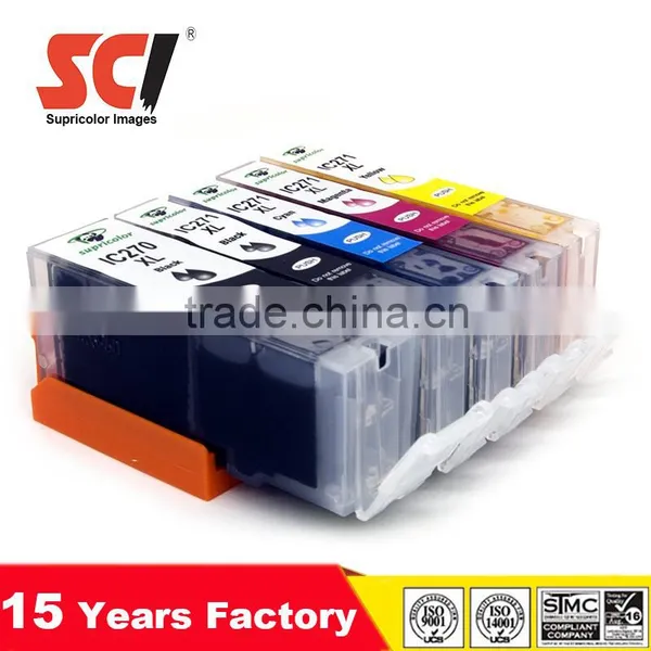 High Profit Printer Ink Cartridges PGI-270XL CLI-271XL for Canon Printer MG5720 MG5721 photo-2
