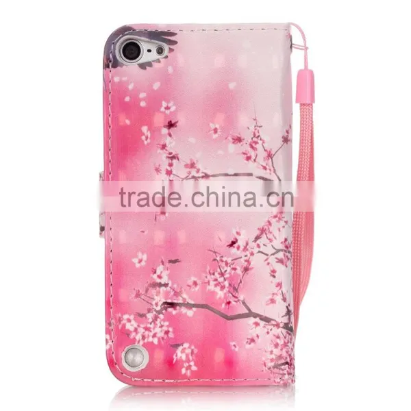 Wallet Leather Case for IPod Touch 5 Cover photo-3