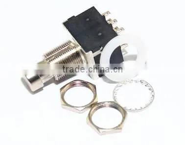New 3pdt 9 Pins Foot Switch Push Button Switch Rotary Switch photo-4