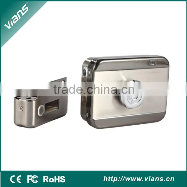Vians Electric Lock Electric Rim Lock for One Cylinder With 5 Years Warranty photo-3