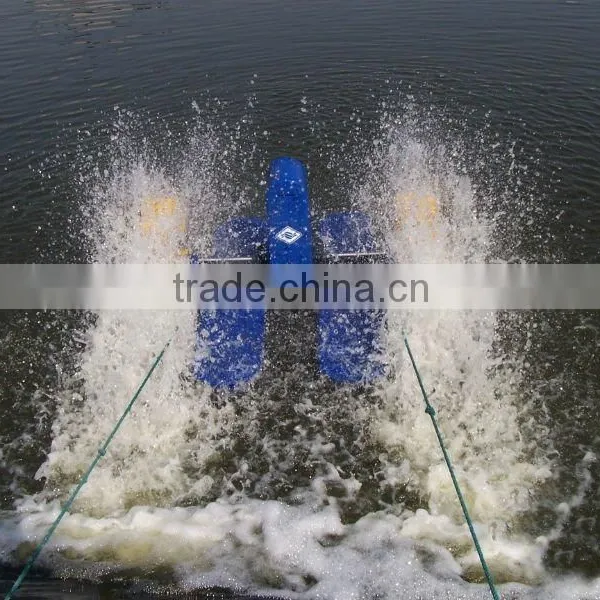 Economic Fish and Shrimp Farming Floating Surface Paddle Wheel Aerator for Pond photo-4