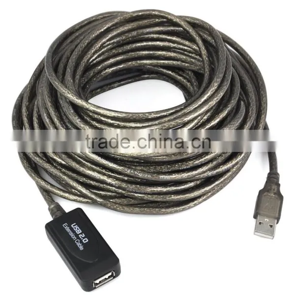 2016 Universal High Speed 15m USB Active Repeater Extension Cable photo-3