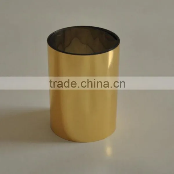 for Chocolate Packing Thermoforming Rigid PVC Gold Plastic Film