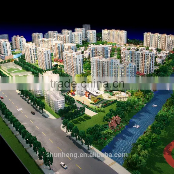 New Product Plastic Miniature Architectural Model photo-6