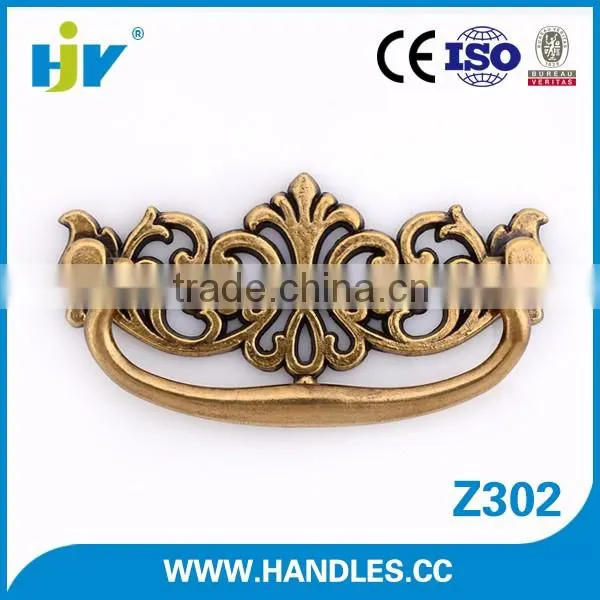 Factory Price Cheap Antique Brass Entry Door Handles