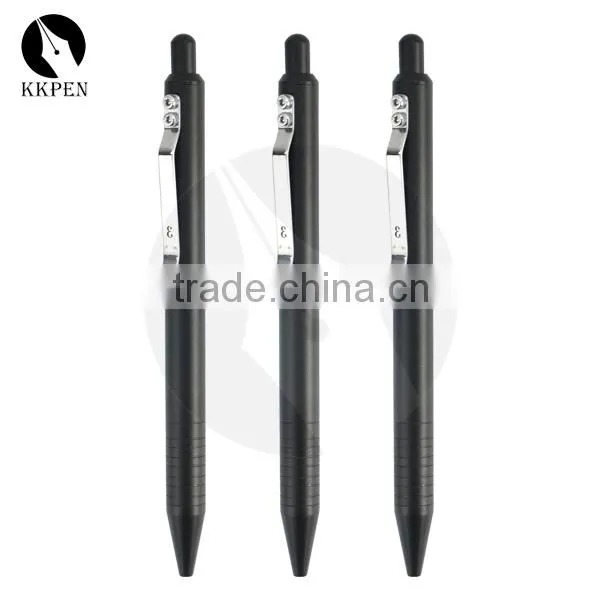 KKPEN Black Retractable Ball Pen With Personalized Logo photo-4