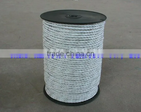 Good Strength Electric Fence High Conductivity Polyrope photo-3