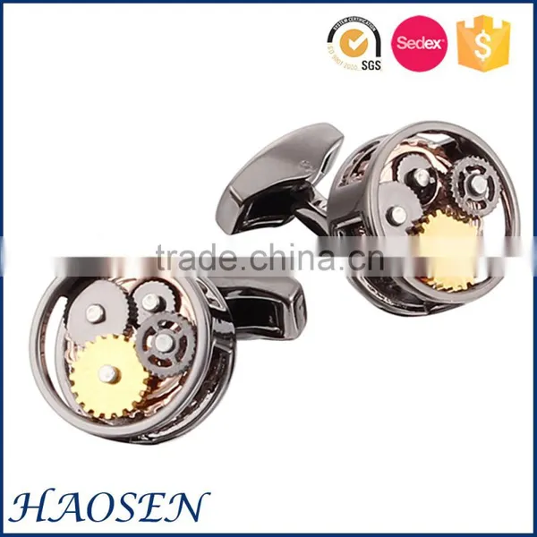 2016 Modern Style Watch Shape Metal Cufflinks For Men photo-3