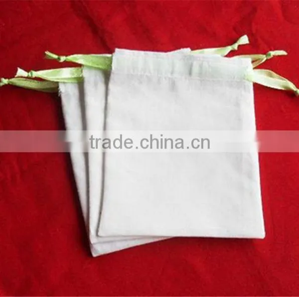 Cotton Drawstring Muslin Favor Bags photo-6