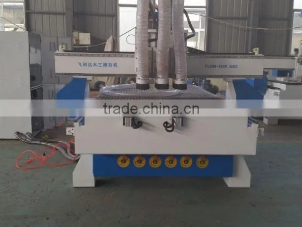 FLDM1325 Cnc Router Machine Cutting Wood With 3 Heads photo-2