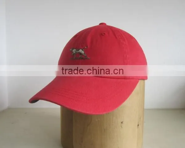 Red Cotton Baseball Caps photo-3