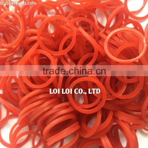 Supply Small Loom Rubber Bands - HOT Cheap Price Small Circular Loom Band Glitter Rubber Band Natural