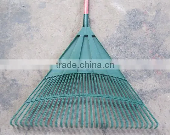 Poly Leaf Rake -30",steel Tube Handle Vinyl Coated,30T,49" Steel Tube Handle photo-2