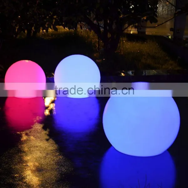 Any Size Cheap Plastic Rgb Color Changing Waterproof Led Pool Ball photo-2