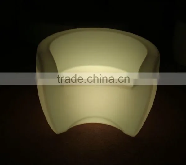 Manufacture--2015 New Corner Led Illuminated Sofa/cordless Led Light up Outdoor Furniture With Remote Control photo-4