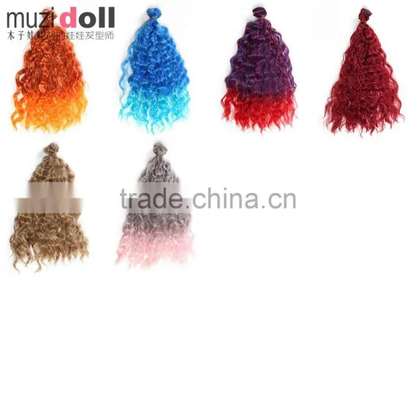 Natural Brown Curly Hair Weaving for Braiding photo-6