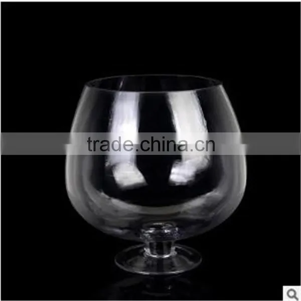 Lead Free Crystal Material Large Capacity Brandy Glass Cup Use for KTV,bar or Restaurant