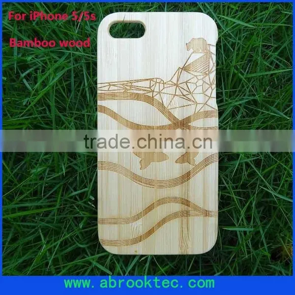 Bamboo Case for IPhone 5,bamboo Phone Case,wood Case for IPhone 5 photo-2