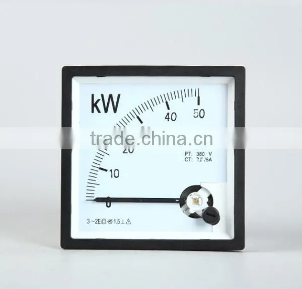 Pointer Type Three-phase Active Power Wattmeter Power Meter KW Meter photo-3