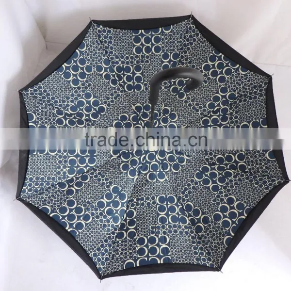 Inside Out Hand Open Automatic Close Kazbrella Umbrella photo-3