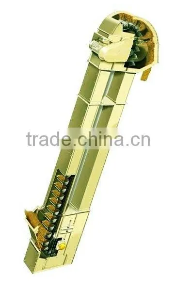 Carbon Steel Belt Type Bucket Elevator Conveyor for Food Industry photo-5