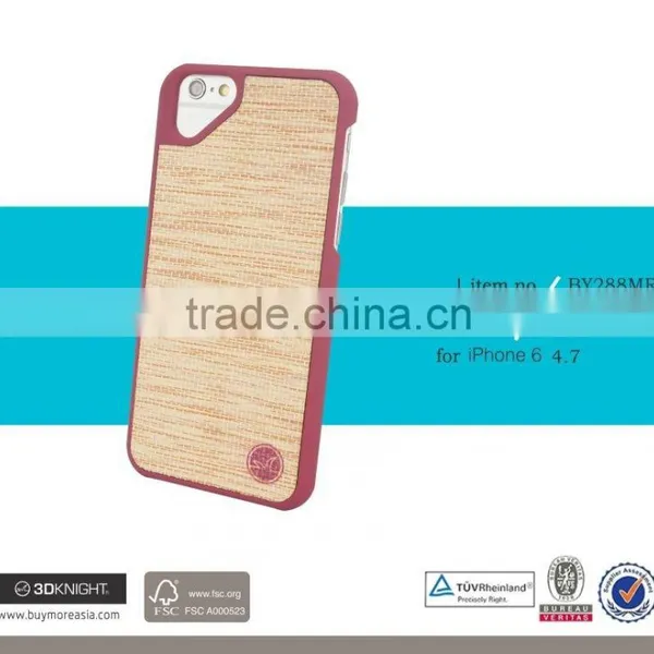 3D Knight Custom Design Blank Straw Wooden Carved Engraved Painting Phone Case Cover For IPhone 6 6s 6sPlus photo-3
